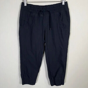 MEC Cropped Jogger Elastic Waistband In Black